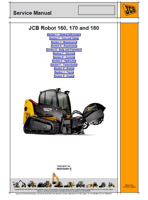 jcb 170 skid steer manual|JCB Skid Steer Robot 160, 170, 180 Service Manual .